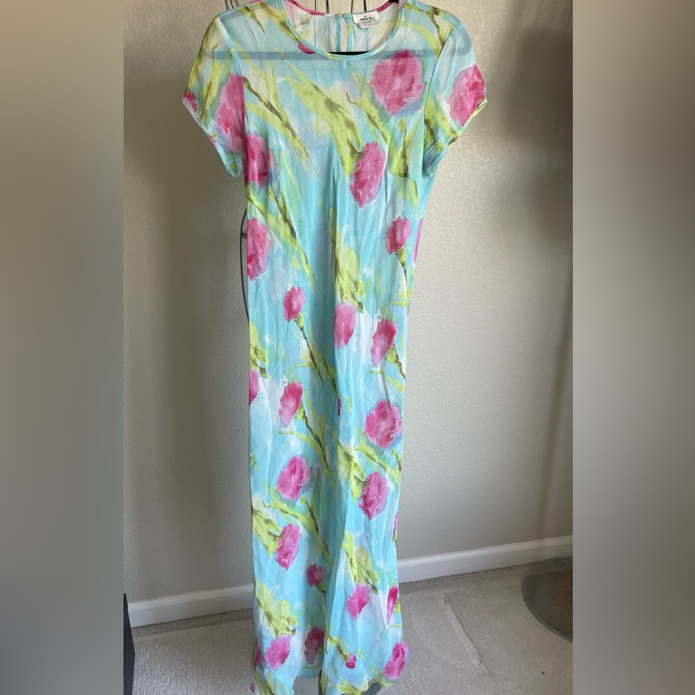 Mica floral maxi dress